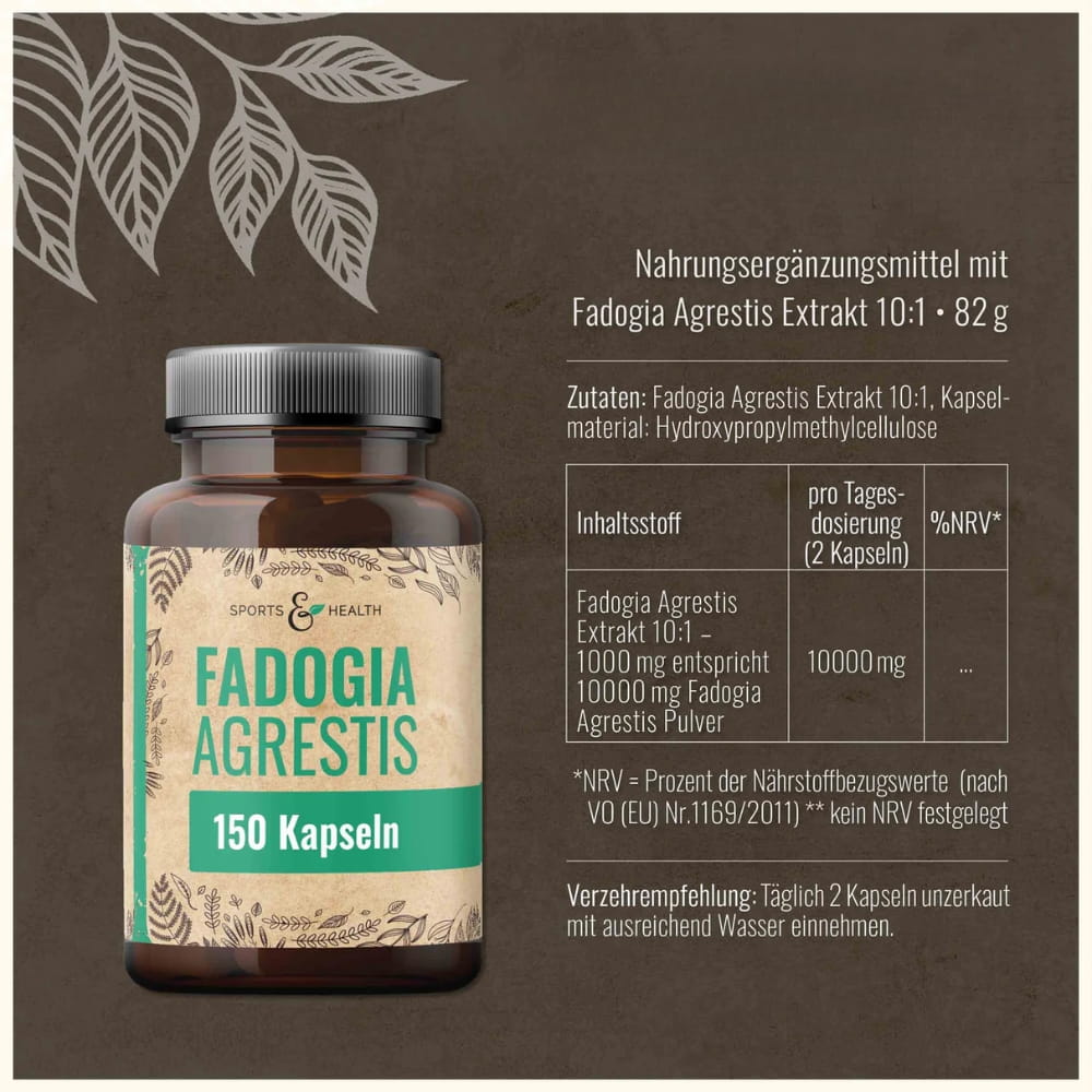 Fadogia Agrestis Kapseln