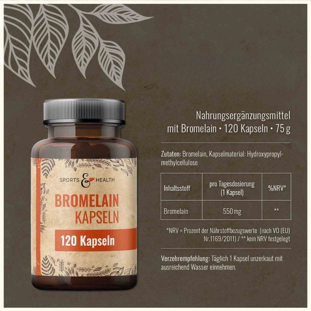 Bromelain Kapseln