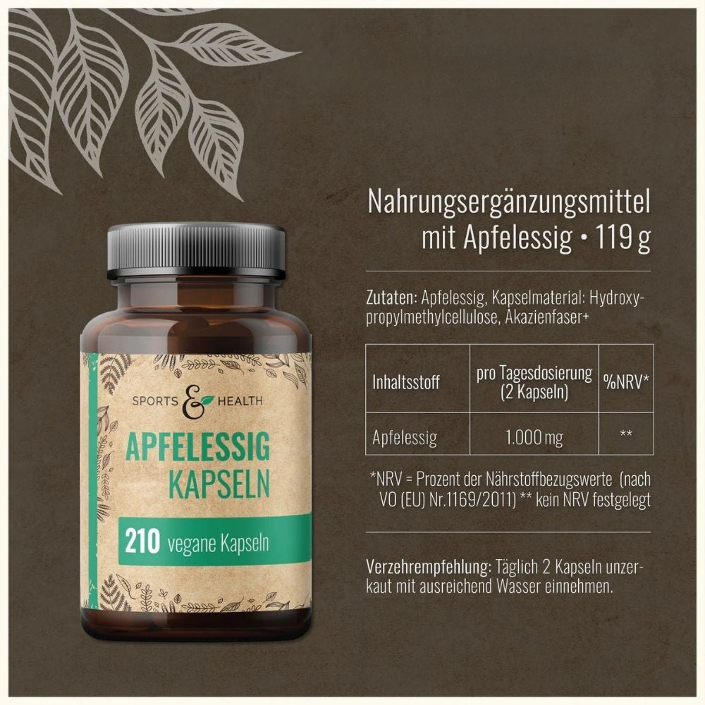 Apfelessig Kapseln