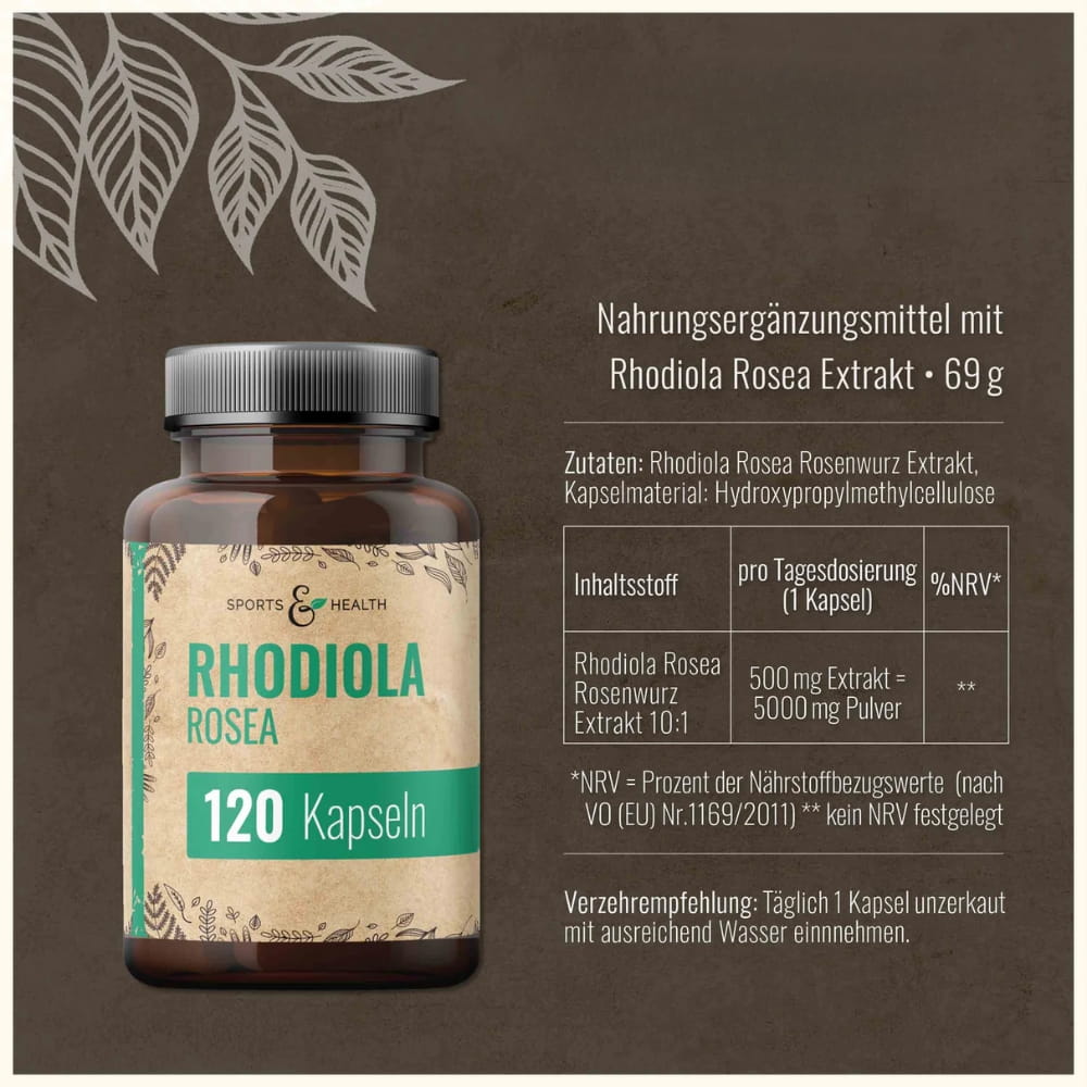 Rhodiola Rosea Kapseln