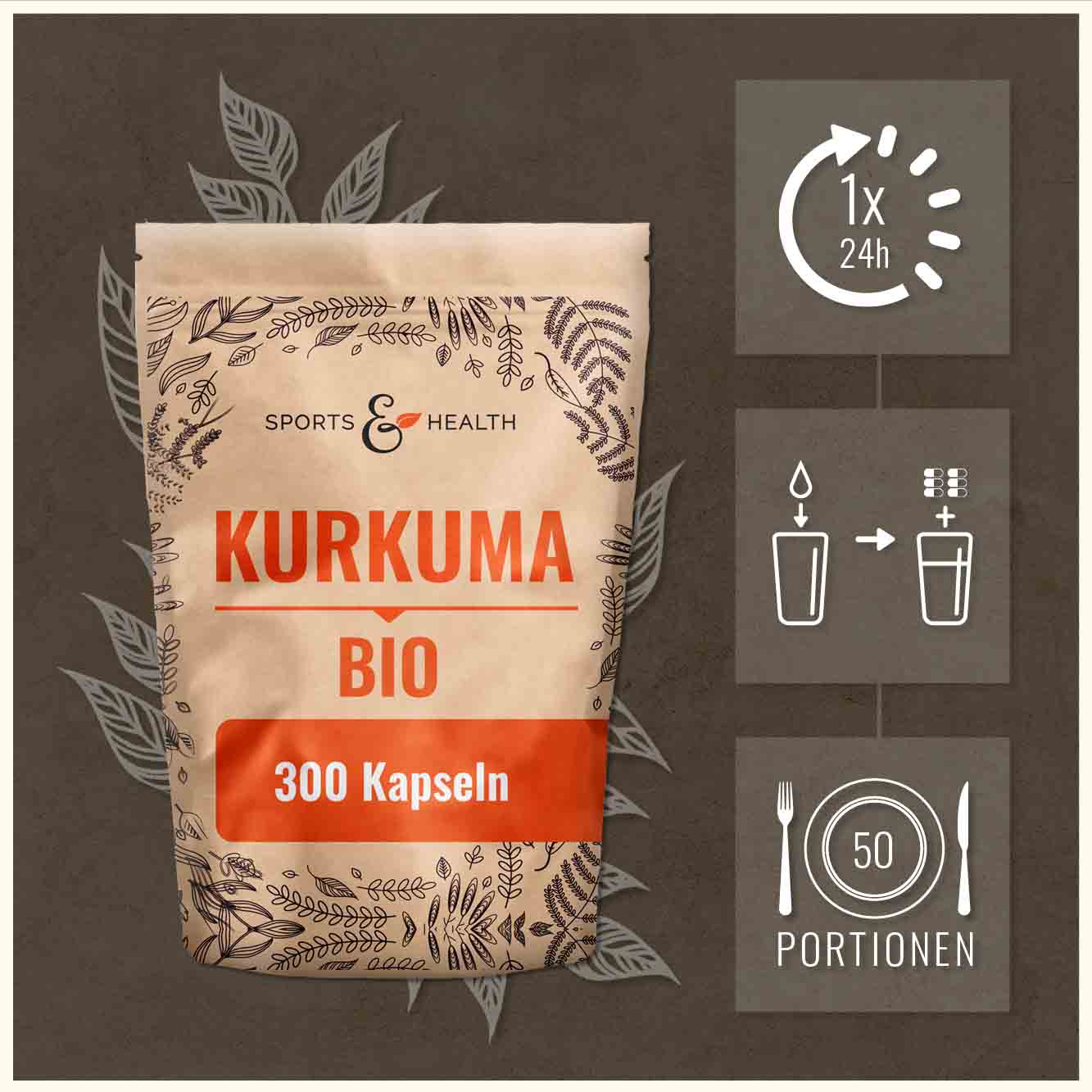 Bio Kurkuma Kapseln